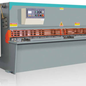 QC12K series hydraulic swing beam CNC plate shearing machine